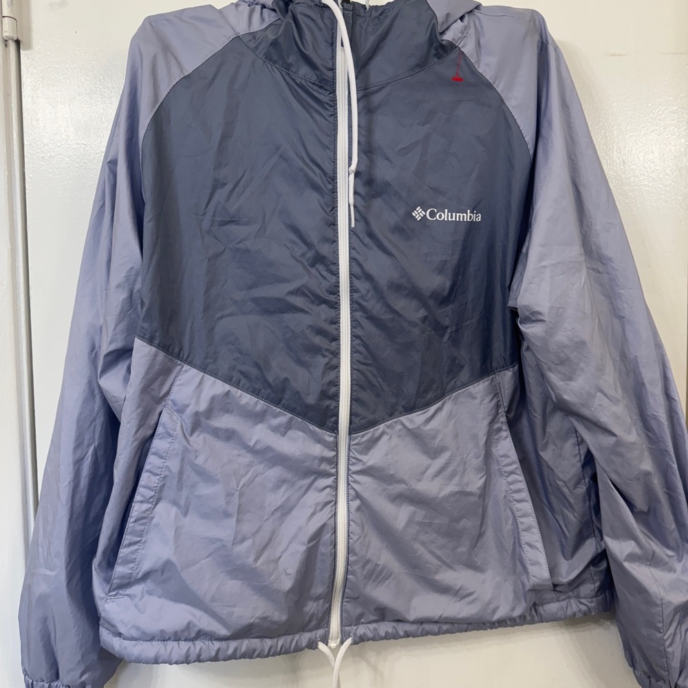 Columbia lavender and purple Windbreaker Jacket